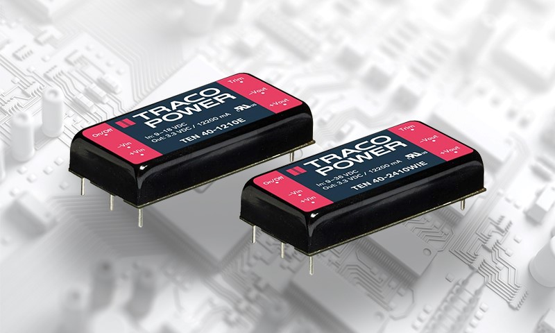 TRACO POWER releases TPP 15-D and TPP 30-D series of PCB-mount power supplies