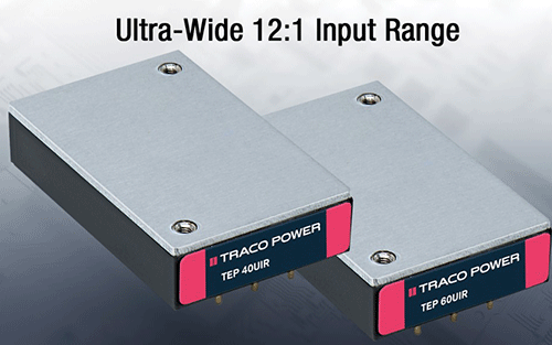 Traco Offers Ultra-Compact AC-DC Power Supplies