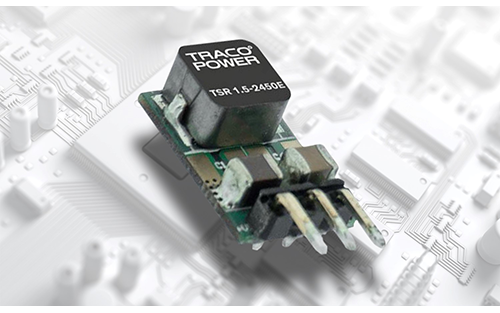 TRACO's 1.5 Amp High Efficiency Switching Regulator is a Drop-in Replacement