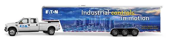 Thumbnail for Eaton continues 2017 Industrial Controls in Motion mobile tour