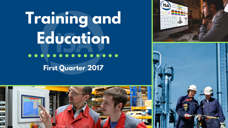 Thumbnail for ISA Training and Education: First Quarter 2017