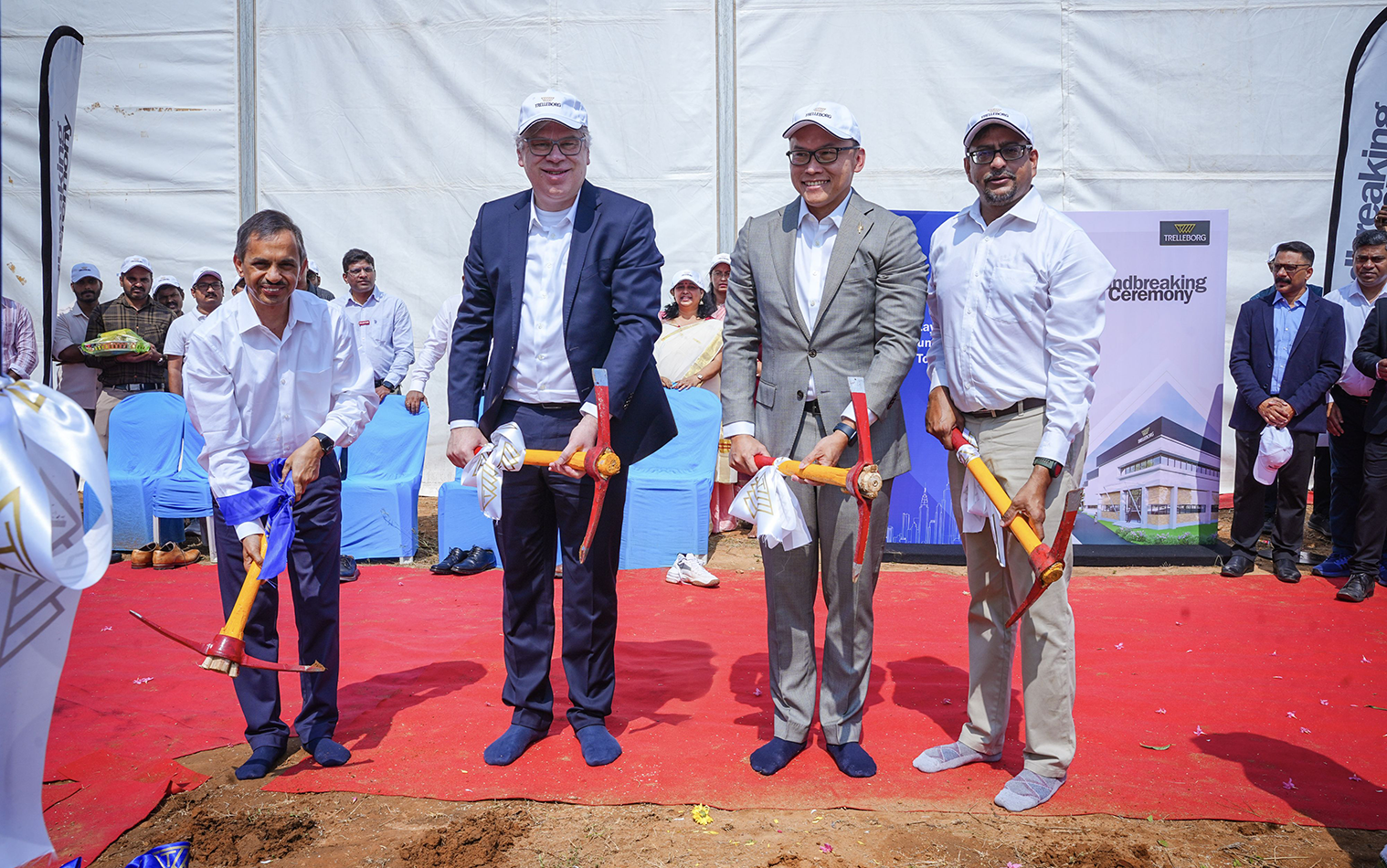 Thumbnail for Trelleborg Sealing Solutions in India Breaks Ground on Expanded New Manufacturing Facility in Bengaluru