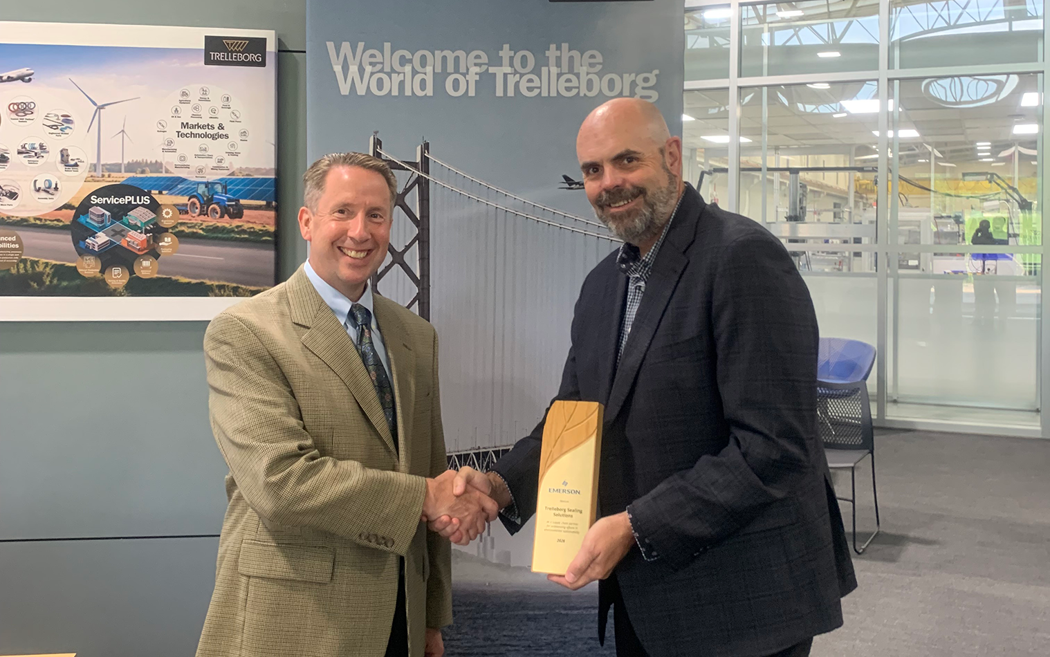 Thumbnail for Emerson Recognizes Trelleborg for Sustainability Efforts