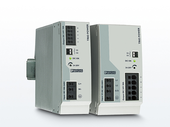 Phoenix Contact releases expanded voltage TRIO POWER range of power supplies
