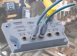TURCK Announces Line of 4-Wire D-Coded Ethernet Products