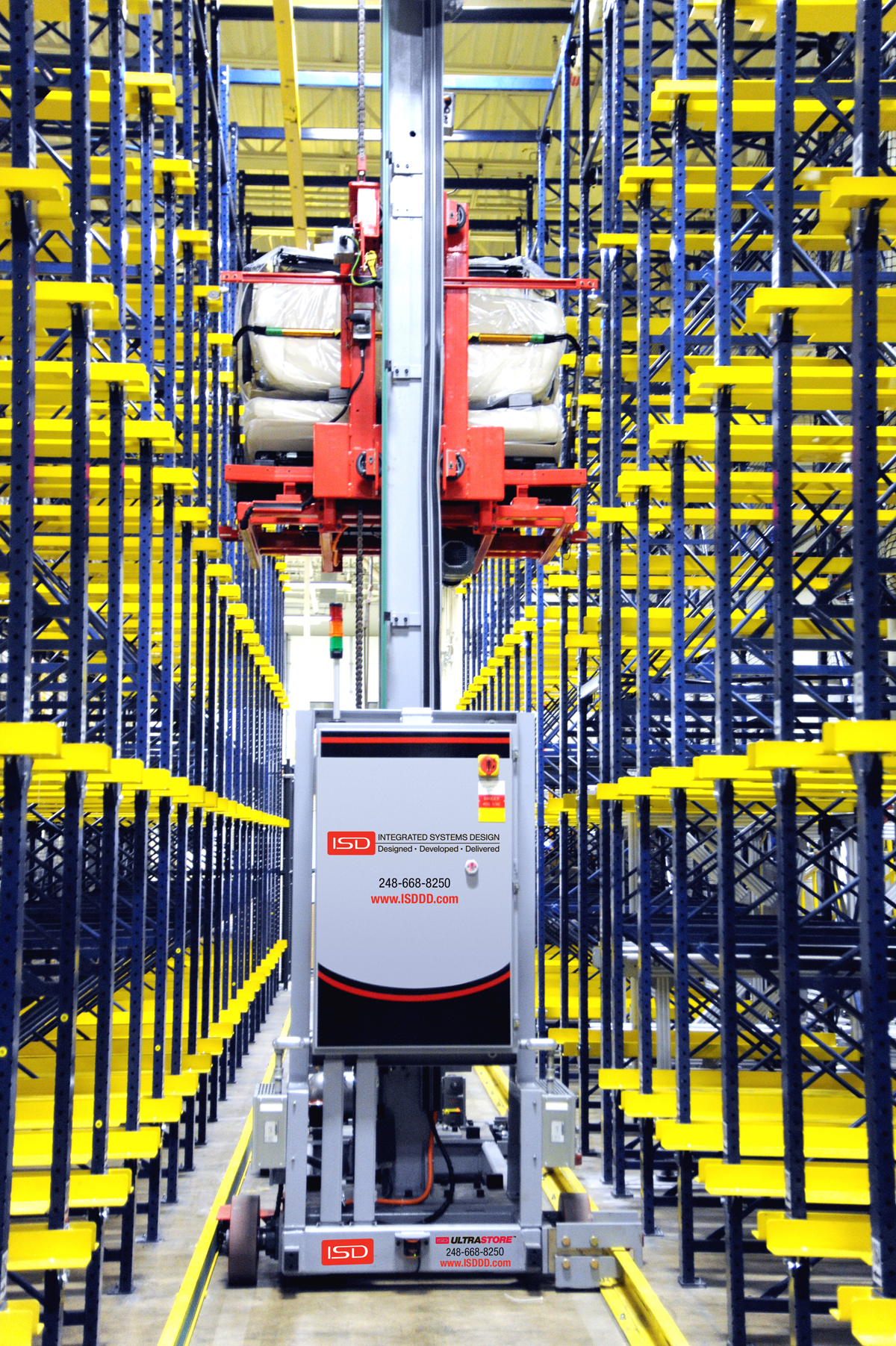 ISD INTRODUCES ULTRASTORE ASRS FOR PICKING/PRODUCTION