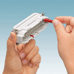 Phoenix Contact adds push-in contact inserts