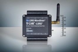LORD MicroStrain updates V-Link -LXRS wireless analog sensor