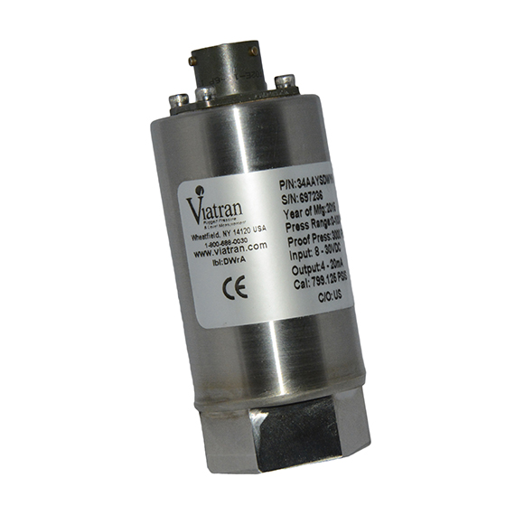 Viatran introduces model 24A/34A series of pressure transmitters