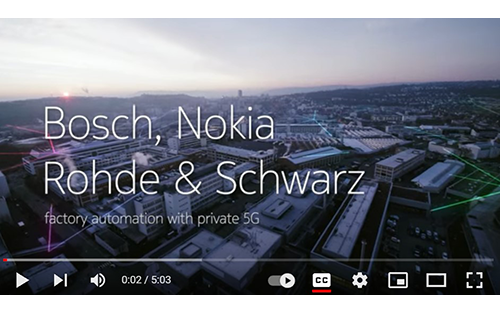 Thumbnail for Video: Factory Automation with Private 5G