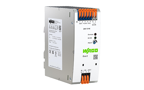 WAGO’s ECO 2 Remains Compact, Offers More Power for Control Cabinet
