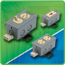 WAGO introduces CPO Series DIN-rail Outlet Boxes
