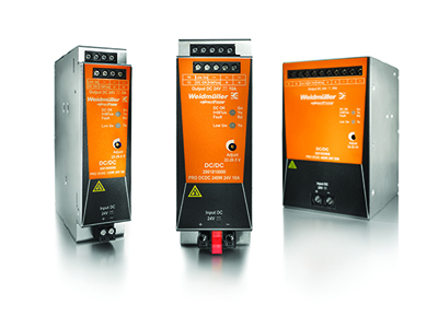 Weidmuller introduces connectPower Pro DC/DC Converter line