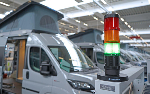 Case Study: Motorhome Specialist Uses WERMA CO2 Traffic Lights to Ensure Health and Safety of All Persons Present