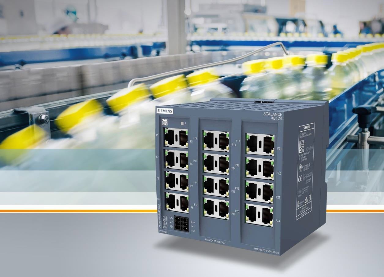 Siemens introduces Scalance XB-100 line of industrial Ethernet switches