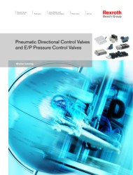 Pneumatic directional control valves master catalog from Rexroth