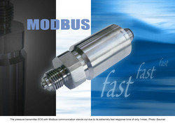 Baumer introduces EC6 Modbus pressure transmitter 