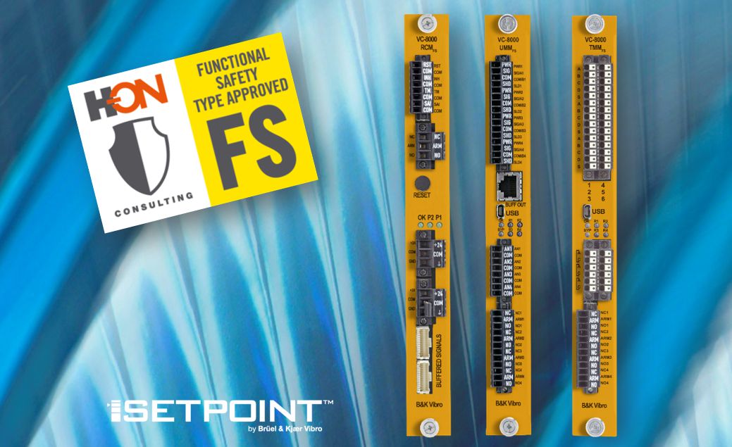 Br√ºel & Kj√¶r Vibro announces VC-8000 SETPOINT Machinery Protection System with SIL-2 certification