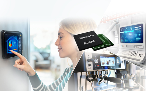 Renesas Extends RZ/A MPU Line-up with RZ/A3M for Advanced HMI Solutions