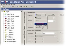 Red Lion HMI supports Allen Bradley Logix controllers