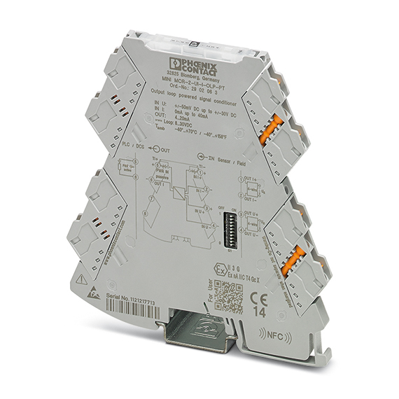 Phoenix Contact releases MINI MCR-2-UI-I-OLP, MINI MCR-2-I-I-ILP, and MINI MCR-2-2I-2I-ILP isolators