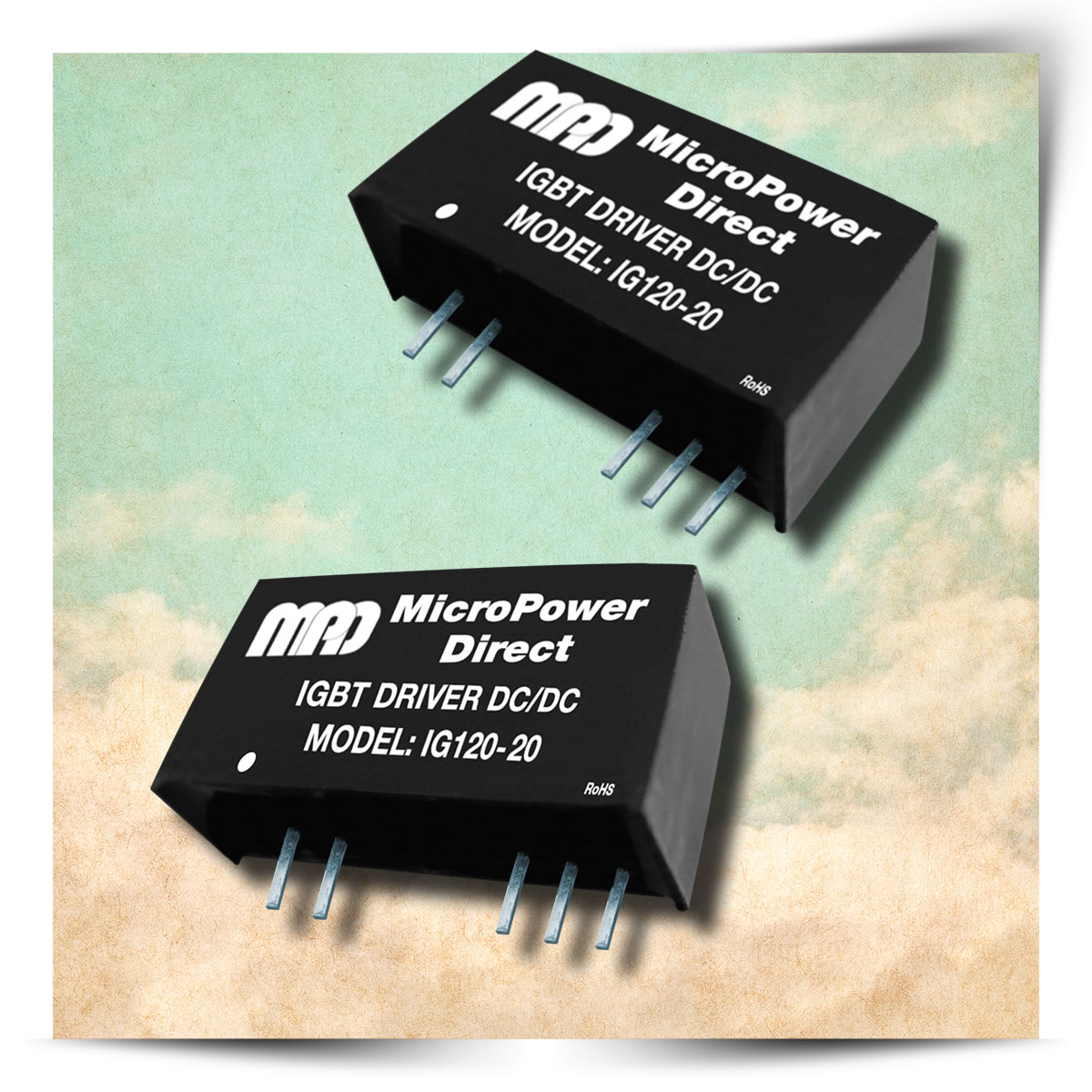 MicroPower Direct introduces IG120-20 DC/DC converter