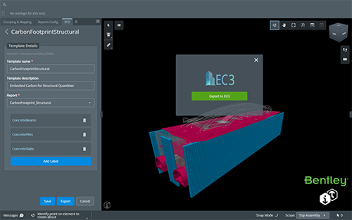 Bentley Systems Integrates EC3 With Its iTwin Platform for Carbon Calculation