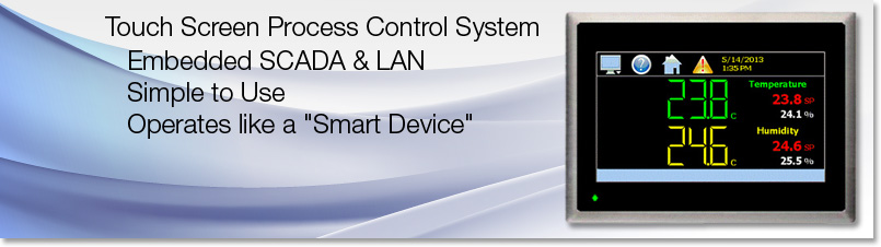nCompass Touch Screen PID Control System