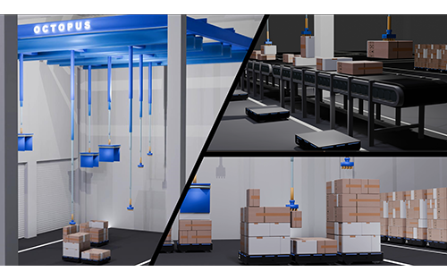 Logic Unveils The Octopus: The Overhead Robot Transforming Warehouse Operations