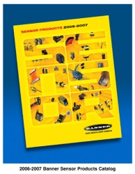 Banner's Catalog Features 500 Pages of Sensing Products