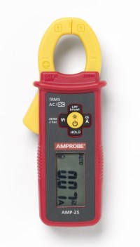 Amprobe introduces AMP-25 AC/DC TRMS Mini-Clamp