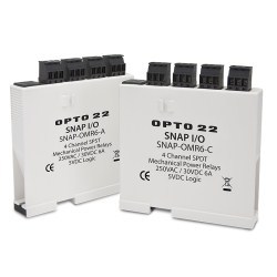 Opto 22 announces SNAP-OMR6 mechanical relay modules 