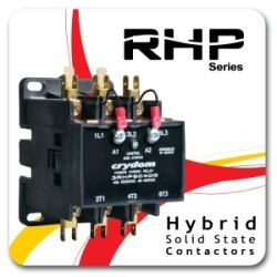 Crydom introduces RHP hybrid solid state contactors