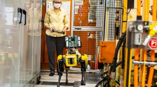 Ford Experiments with Four-Legged, Dog-Like Robots to Scout Factories