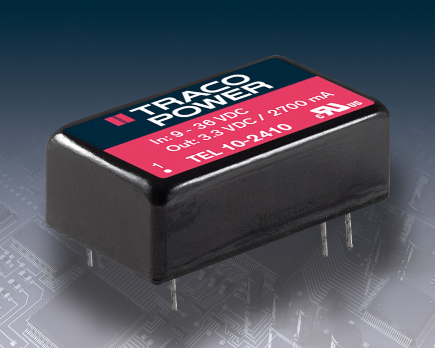 TRACO POWER releases TEL10 series of 10W DC/DC converters