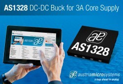 austriamicrosystems announces AS1328 step-down converter