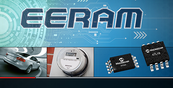 Microchip Technology introduces I2C EERAM memory card