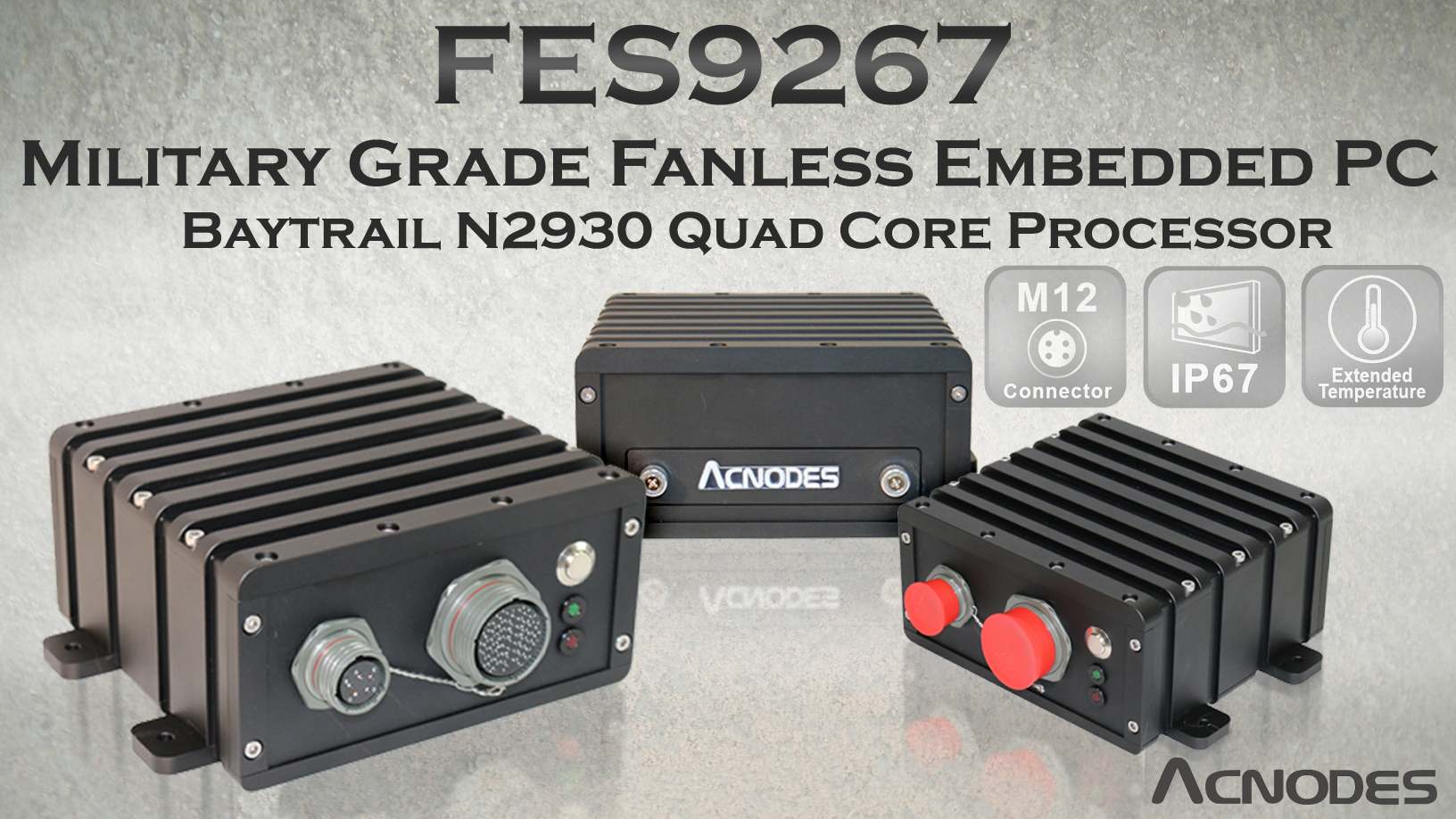 Military Grade Fanless Box PC Features Intel Bay Trail Quad Core Celeron N2930 1.83GHz