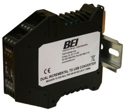 BEI Industrial Encoders introduces encoder to USB converter