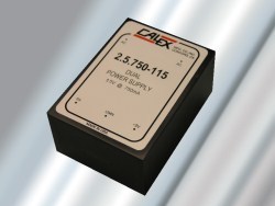 Calex announces Model 2.5.750 linear power supply 