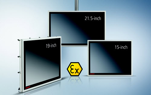 Explosion-proof HMIs are ideal for hazardous areas