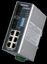 Korenix Introduces Industrial Managed Ethernet Rail Switch