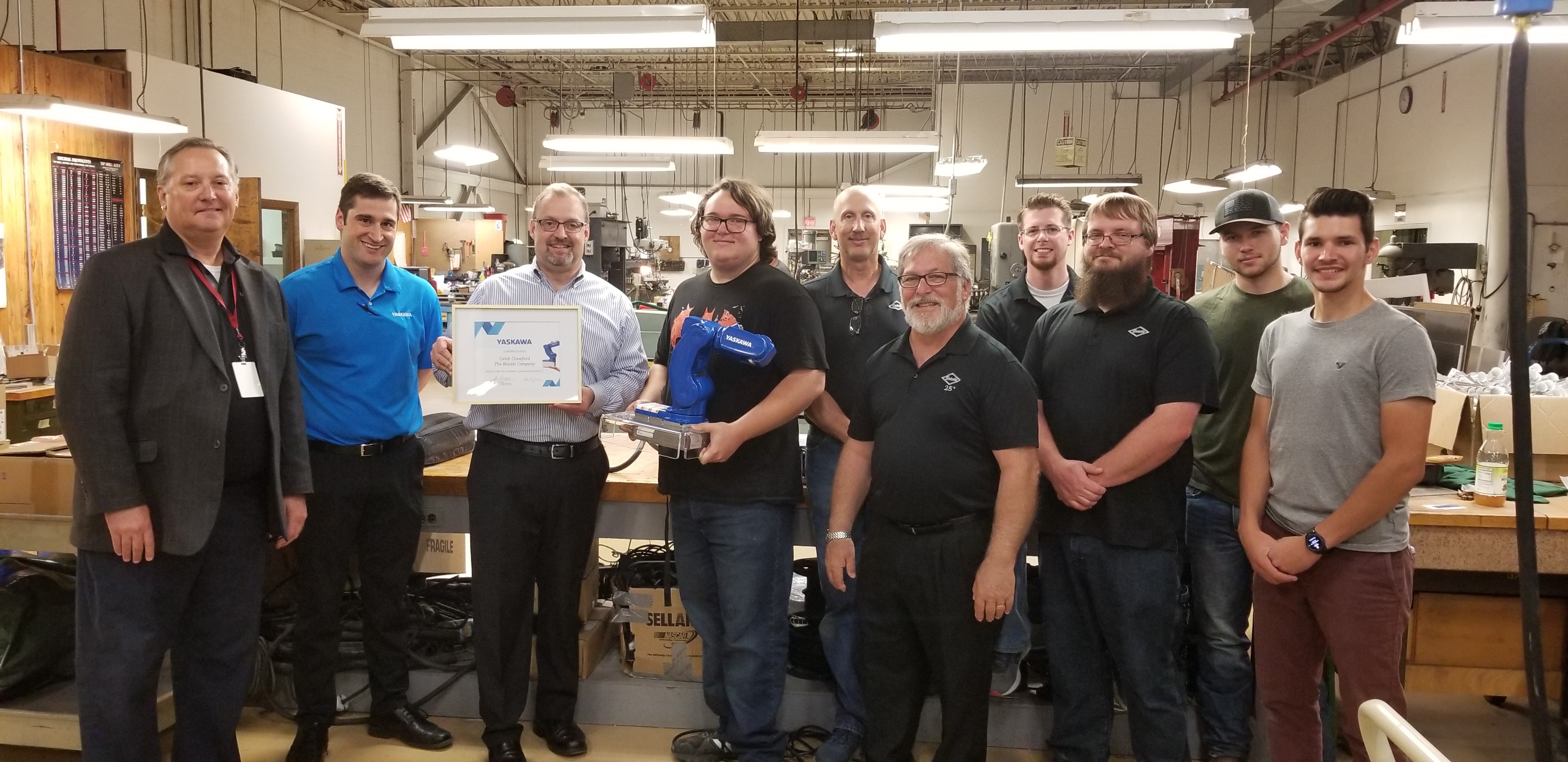 Yaskawa Motoman announces Beistle Company as winner of ‚ÄúWin a MotoMini‚Äù contest