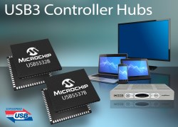 Microchip Technology announces UCH3s USB3 Controller Hub