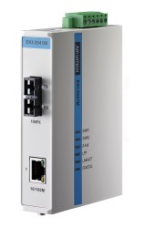 Advantech introduces Two 10/100T to Fiber Optic Media Converters