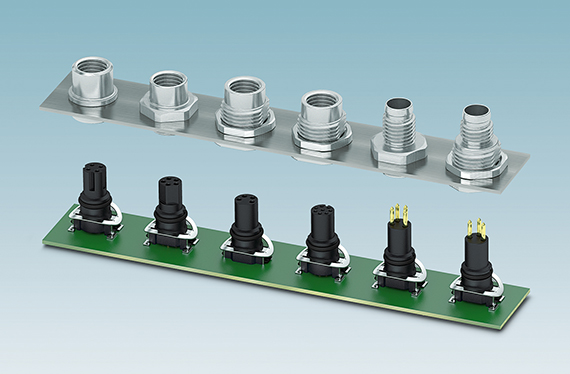 Phoenix Contact releases  two-piece M8 device connectors