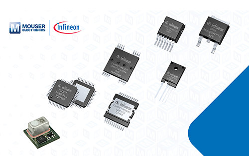 Authorized Distributor Mouser Electronics Offers Wide Portfolio of Products From Infineon Technologies AG
