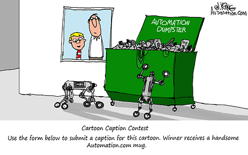 Otto Mation Comic Caption Contest: May 2025
