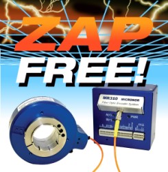 MICRONOR Introduces High Resolution, Hollow Shaft Fiber Optic Encoder