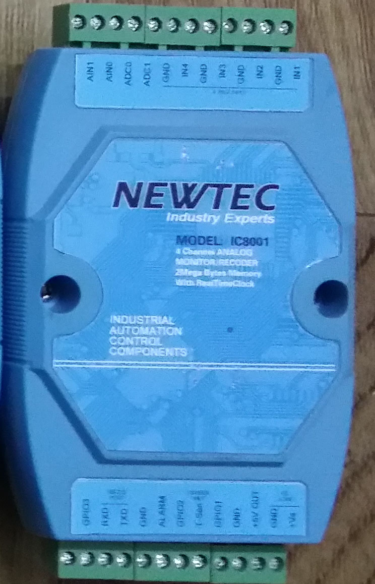 4CH. ANALOG INPUT MONITOR/RECORDER 